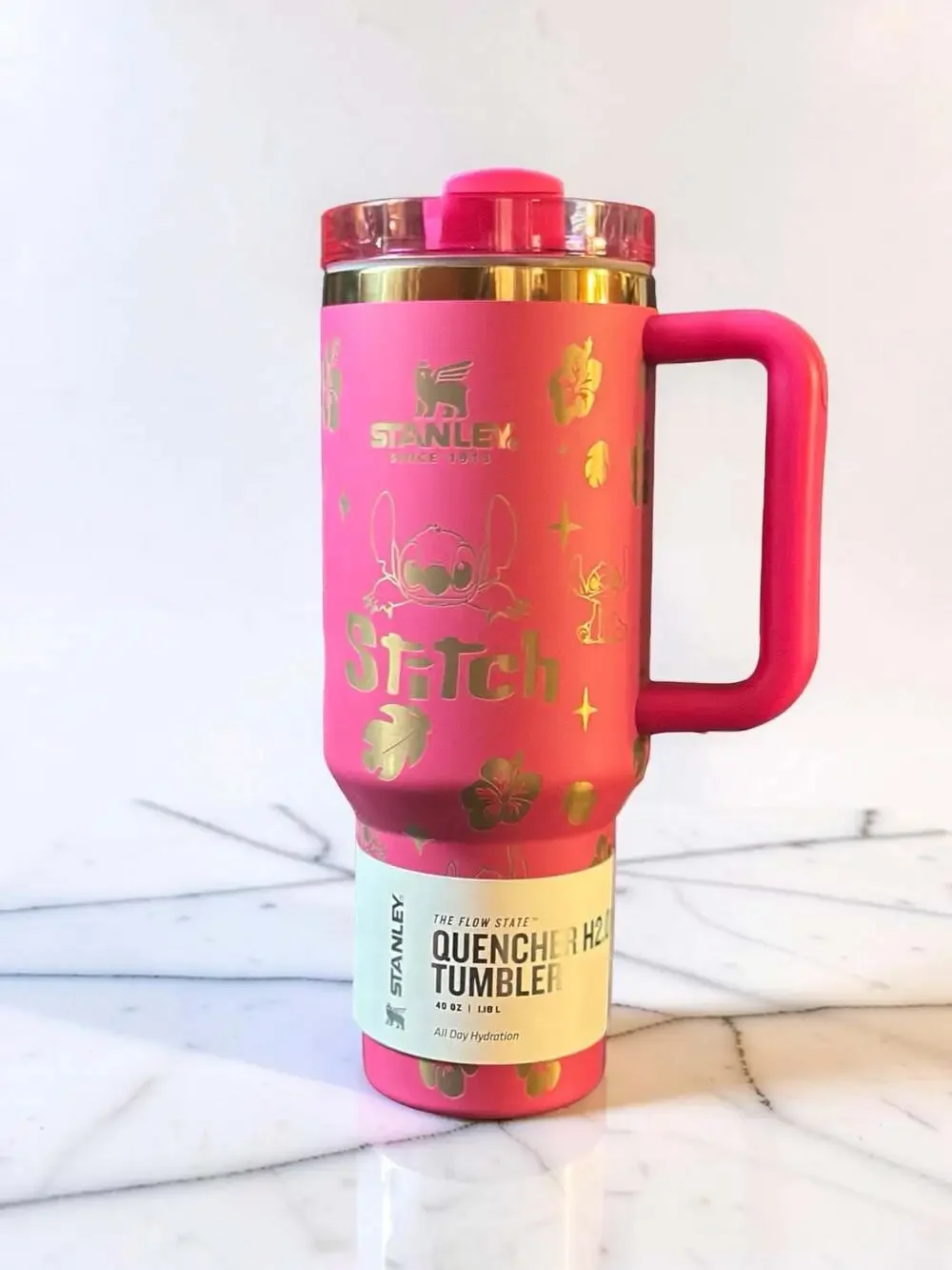 Stanley Quencher H2.0 FlowState 40oz Tumbler - Stitch